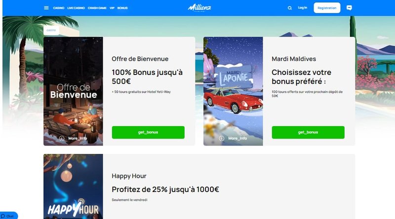 Un aperçu de millionz casino Un aperçu de millionz casino
